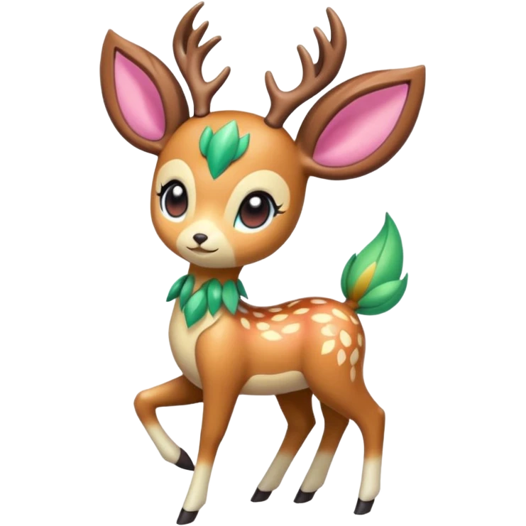 Meloetta-Deerling-Pokémon-Fakémon-creature emoji