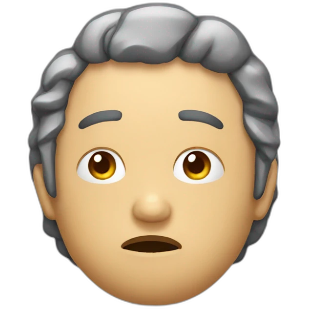 persona obesa triste emoji