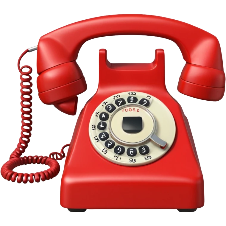 Phone hotline phone emoji