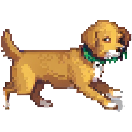 playful dog emoji