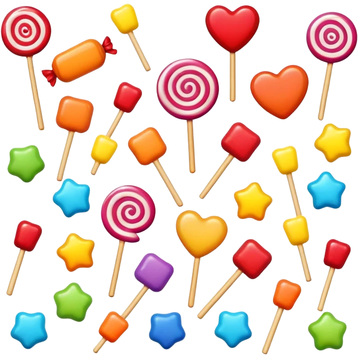 colorful candy emoji