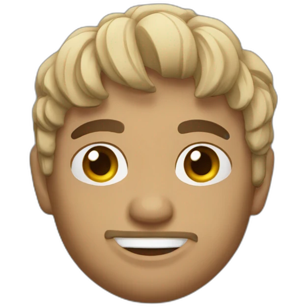 Chico rapero guapo emoji