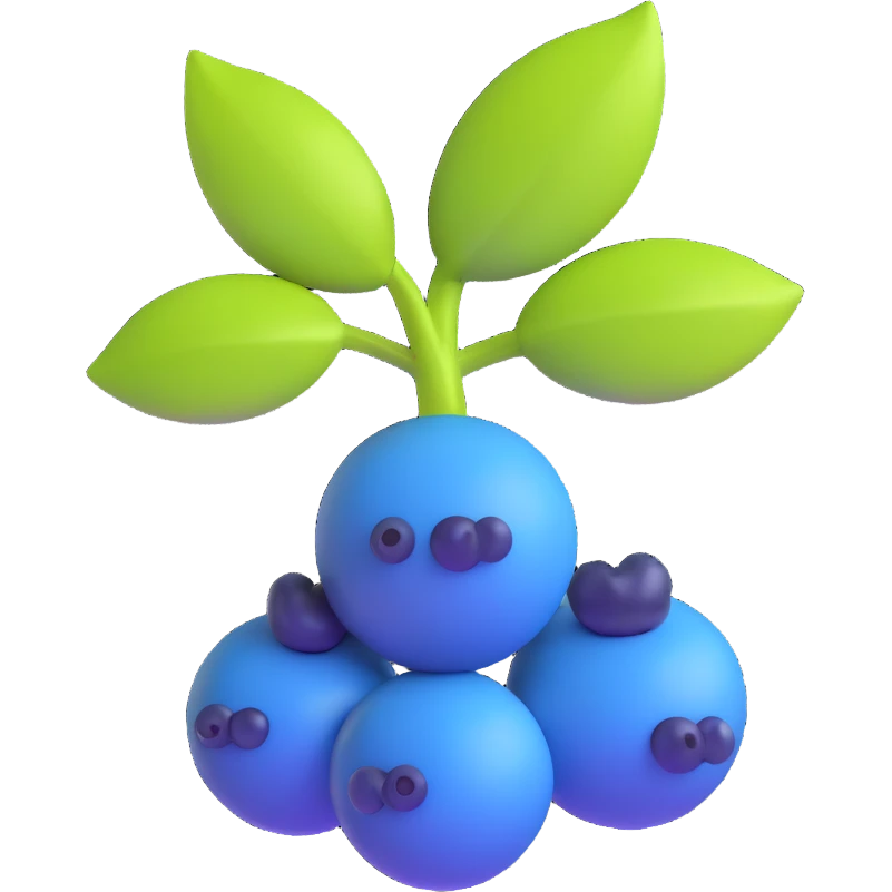 blueberry emoji