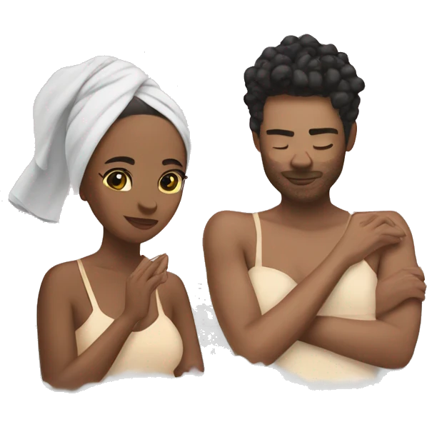 Spa day emoji
