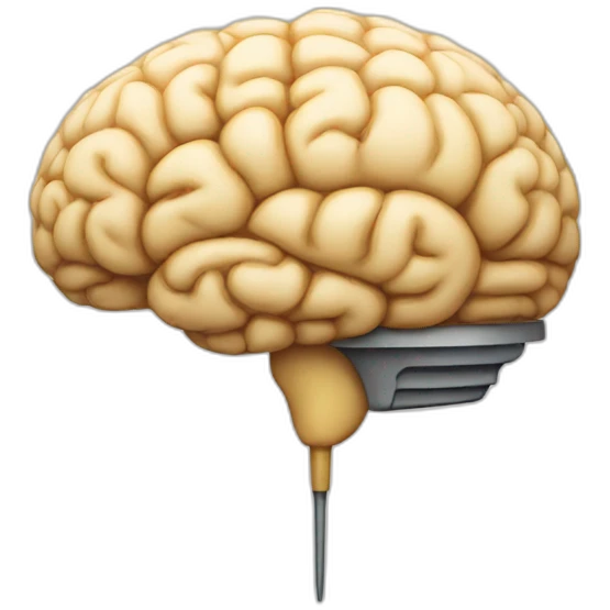 lamp-shaped brain emoji