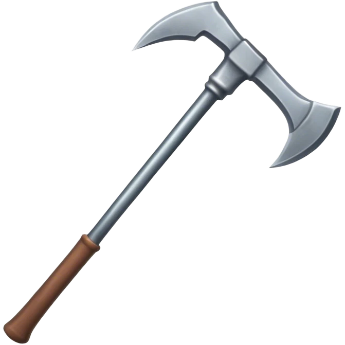 simple pickaxe  emoji