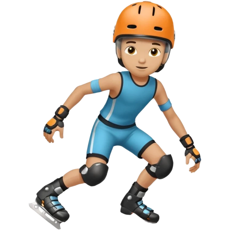 Roller blader boy emoji