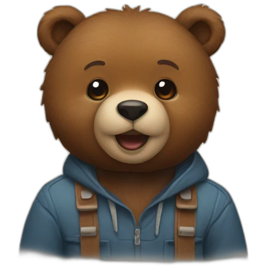 Little bear emoji