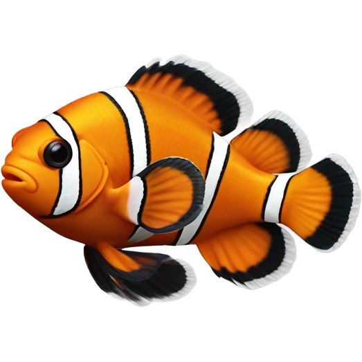 Ocellaris realistic emoji