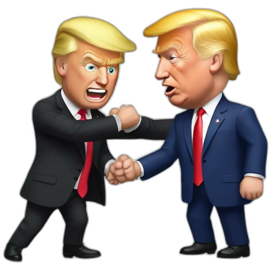 Donald trump punch macron emoji