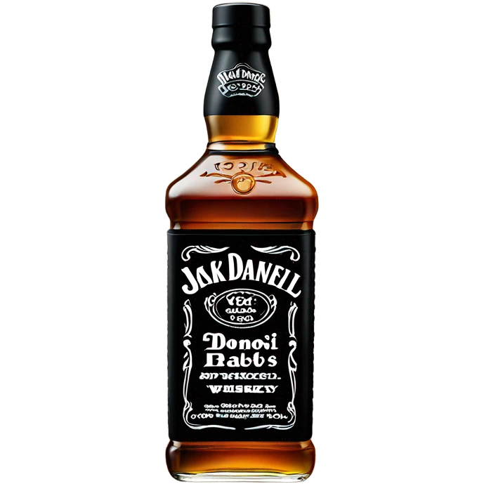 Bottle of Jack Daniel’s whiskey  emoji