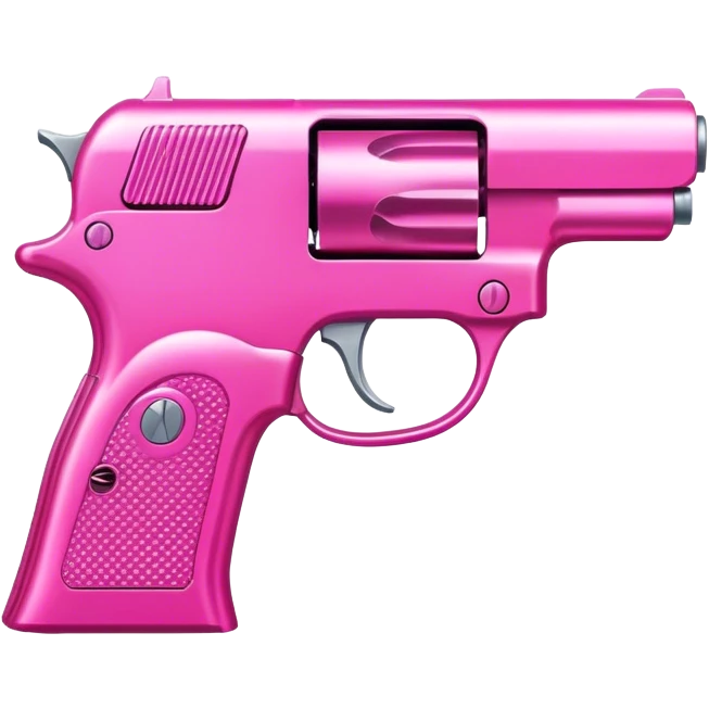 Pink pistol emoji
