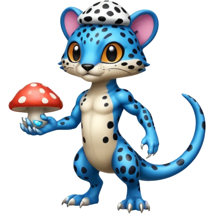 Clawitzer-Amoongus-Liepard-fusion (full body) emoji