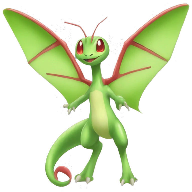 Full body shiny Flygon emoji