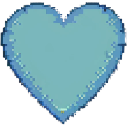 heart pixel art emoji
