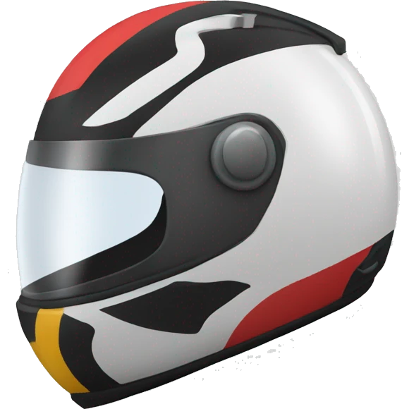 Racing helmet emoji