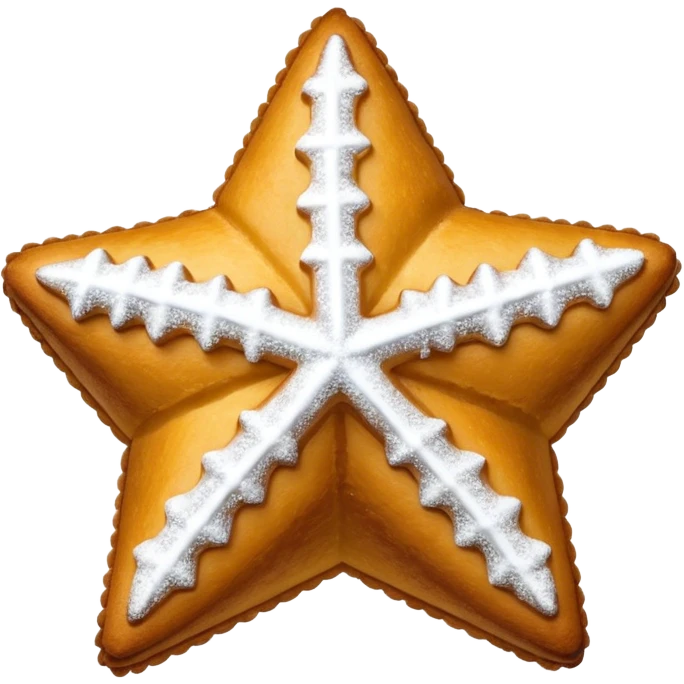 Christmas pandoro star emoji
