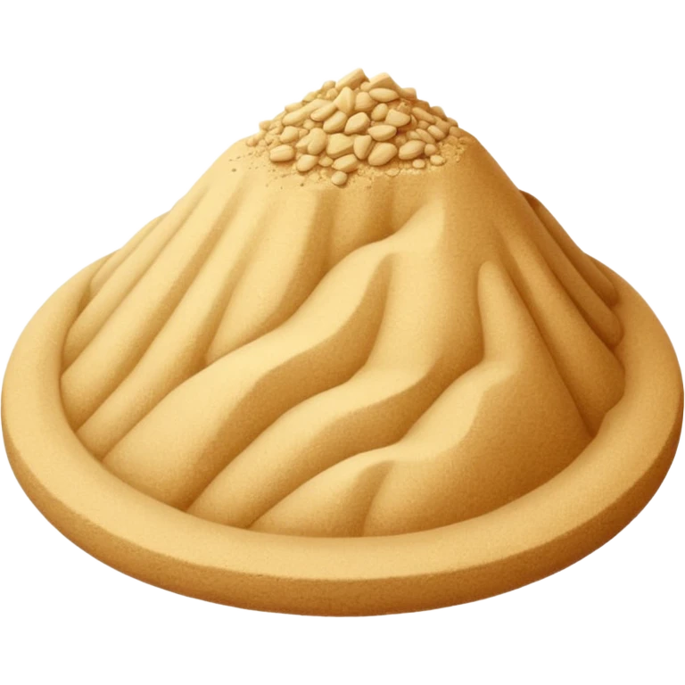 Sand emoji