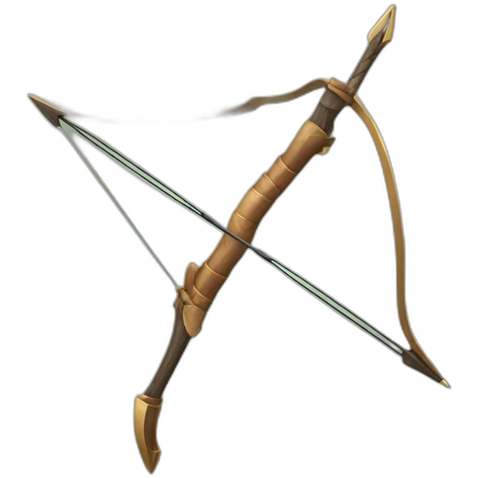 Bow-and-arrow emoji