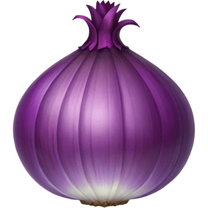  purple onion single sphere emoji