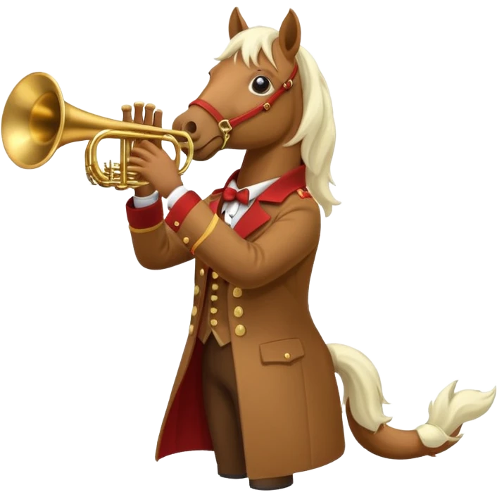 horse Musician emoji
