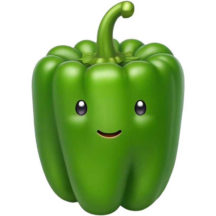 Green Bell pepper emoji