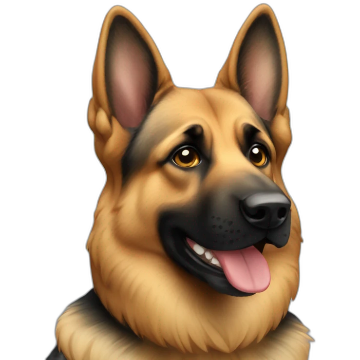German sheperd emoji
