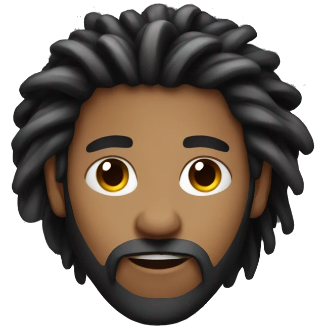 nonchalant dreadhead emoji