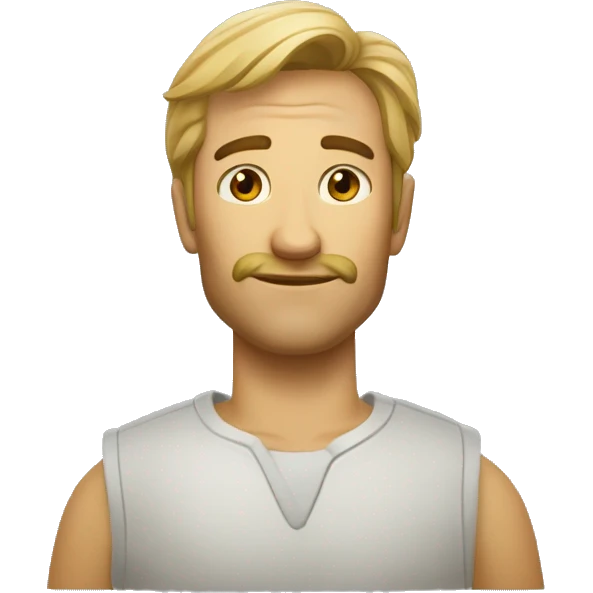 смайл з рудим волоссям emoji