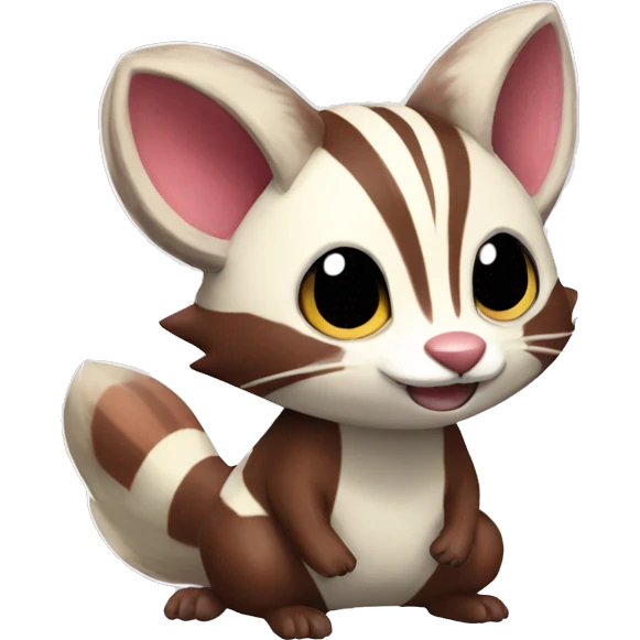 Furret Zigzagoon emoji