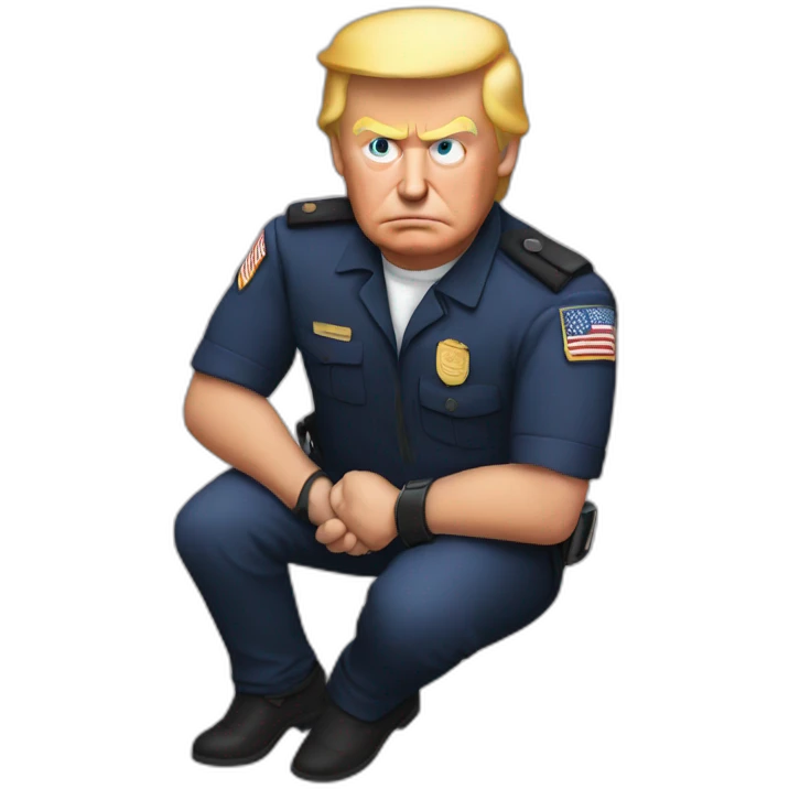 trump-in-handcuffs emoji
