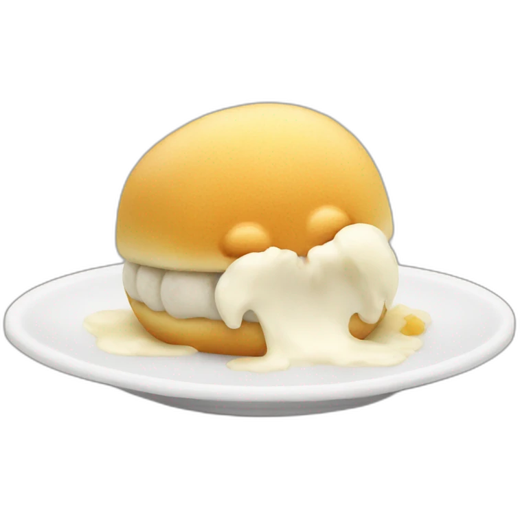 Eating pap emoji