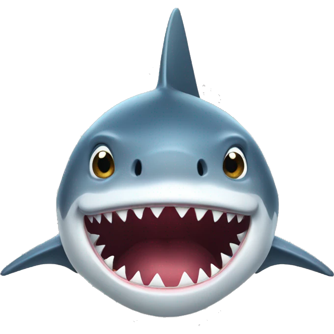 Shark with three tails emoji