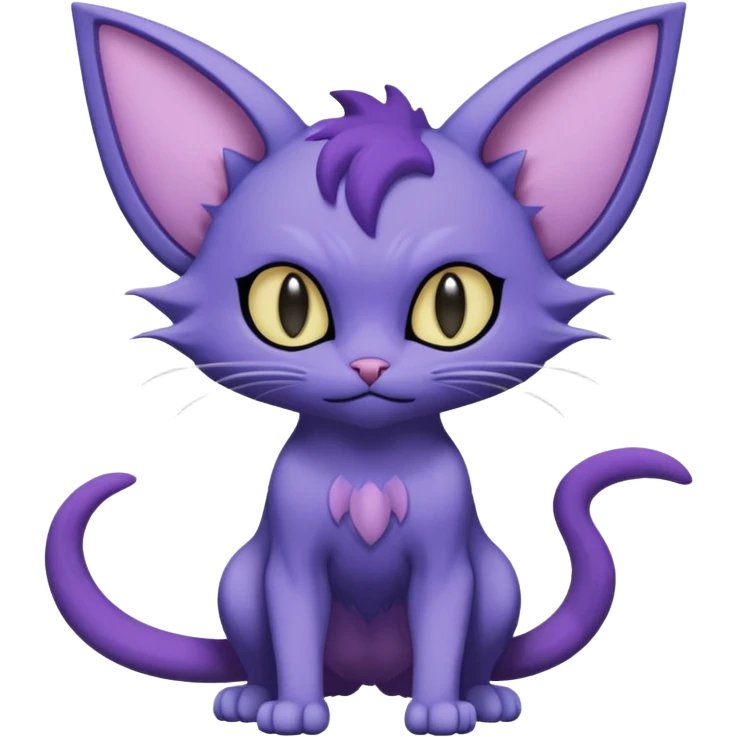 Purrloin-Noibat-Fakémon-hybrid-creature (full body)  emoji