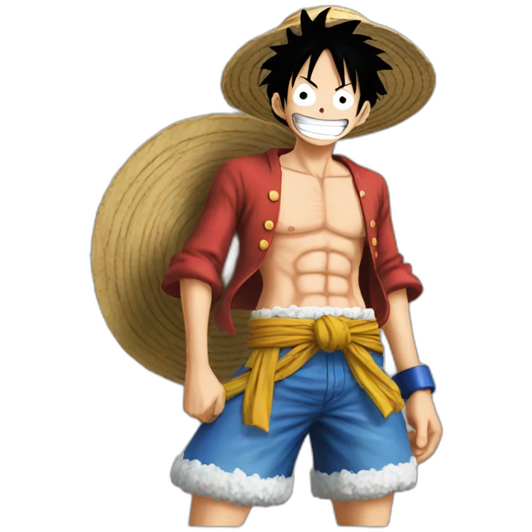 Luffy one piece emoji