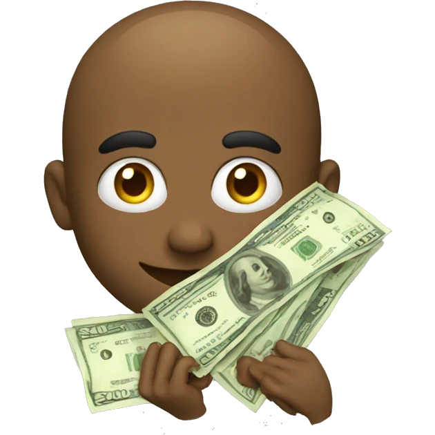 Dilnur with money emoji