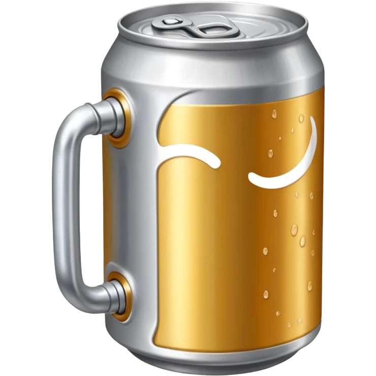 beer can laying on its side emoji