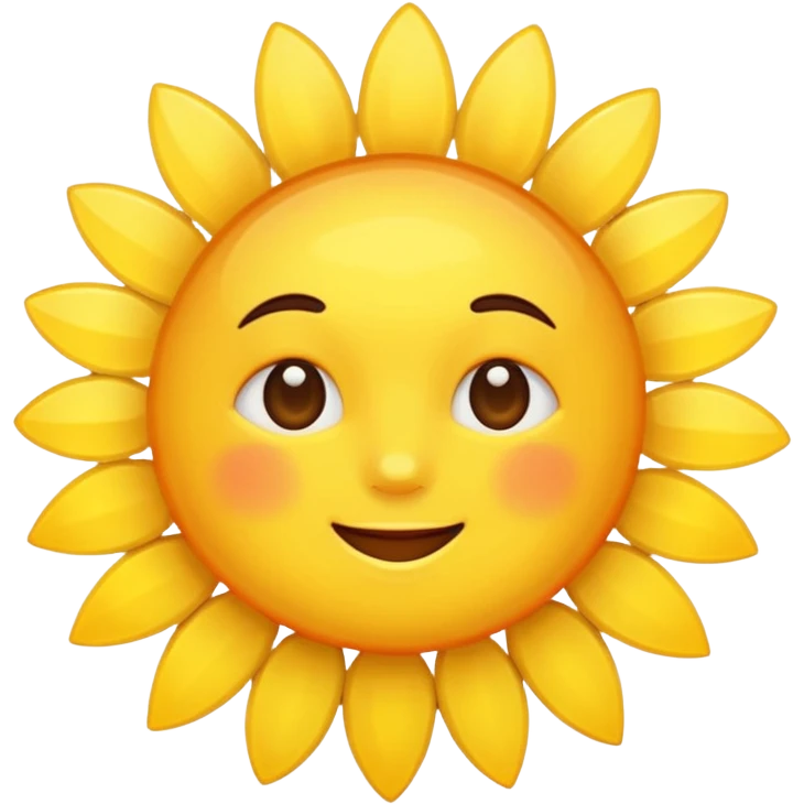 sun light emoji