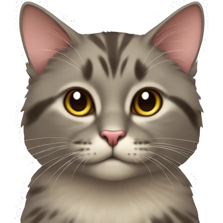 Cat wit rose emoji