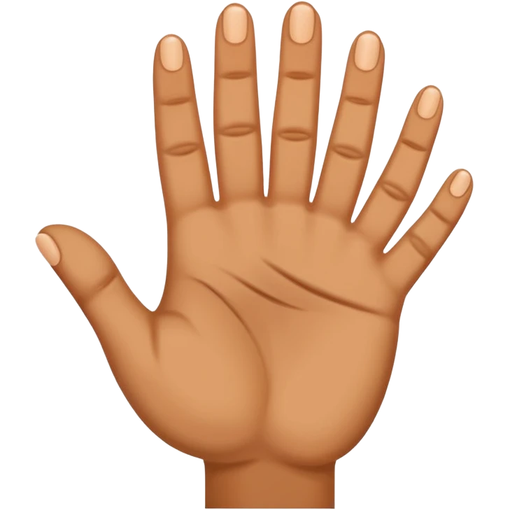 PRECISO DE UMA MÃO COM 5 DEDOS emoji