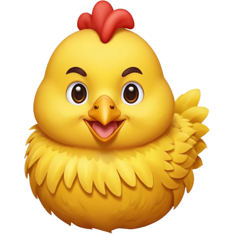 chicken good morning banner emoji