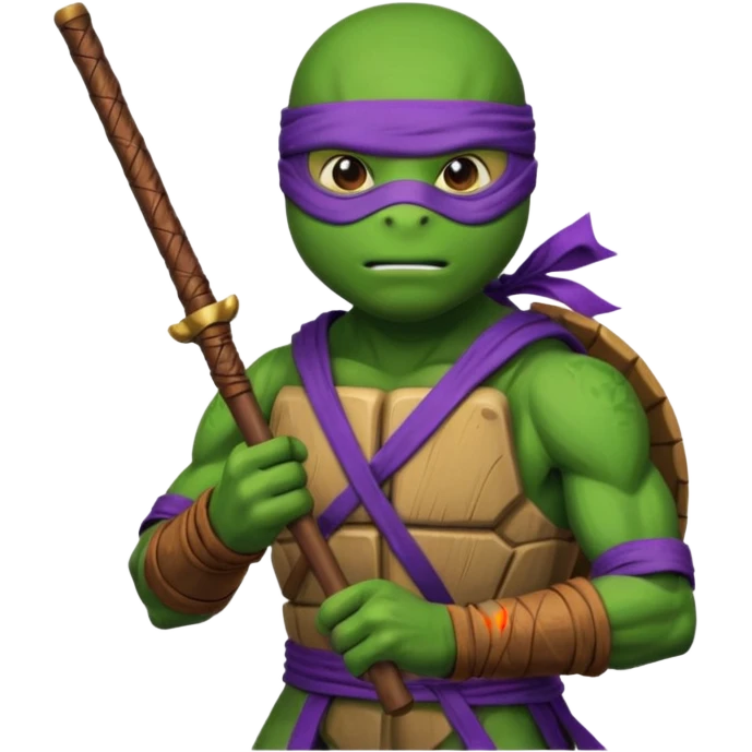 Ninja turtle Donatello emoji