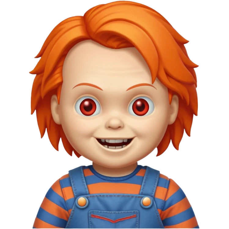Un emojin de chuky emoji