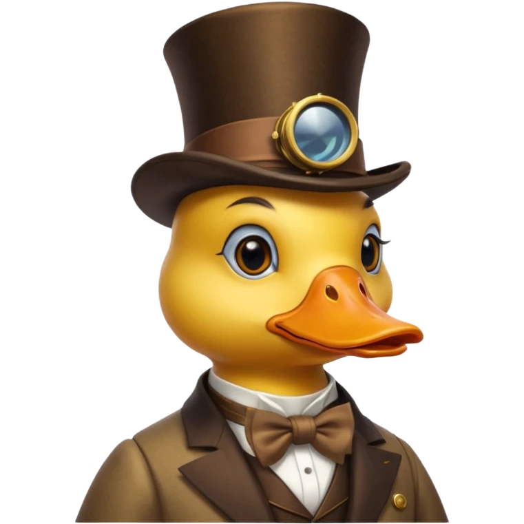 socialite stimpunk  duck emoji