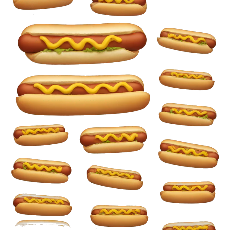 hot dog emoji