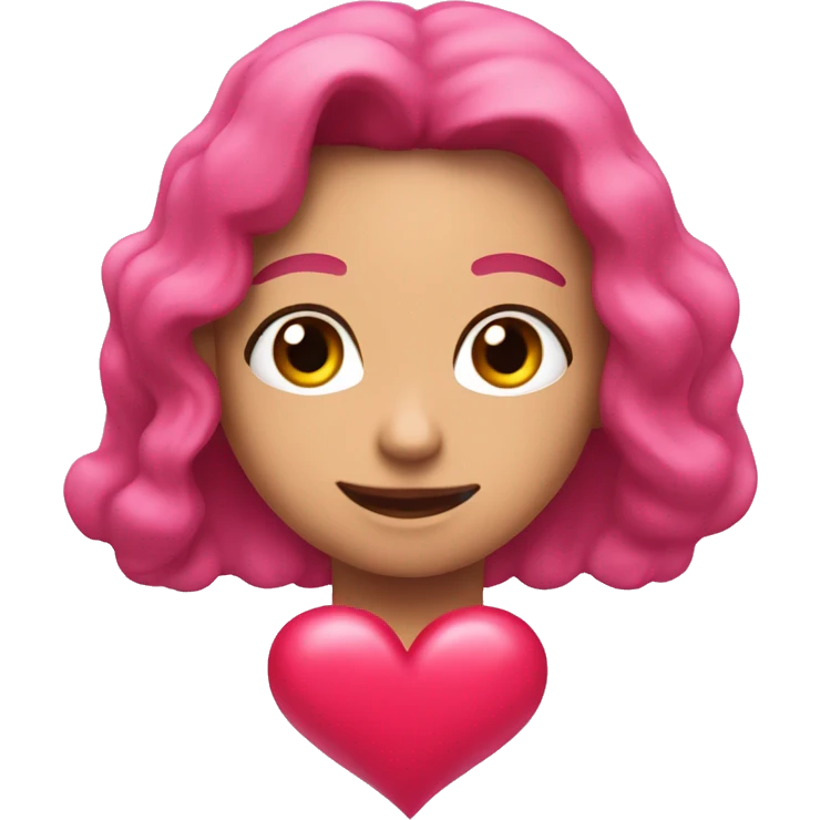 Corazón rosado  emoji