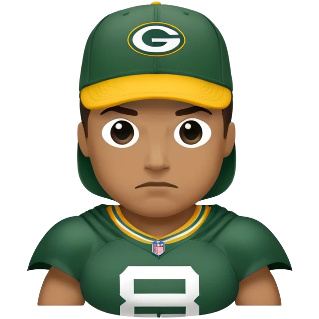 Batman as a Green Bay packers fan emoji