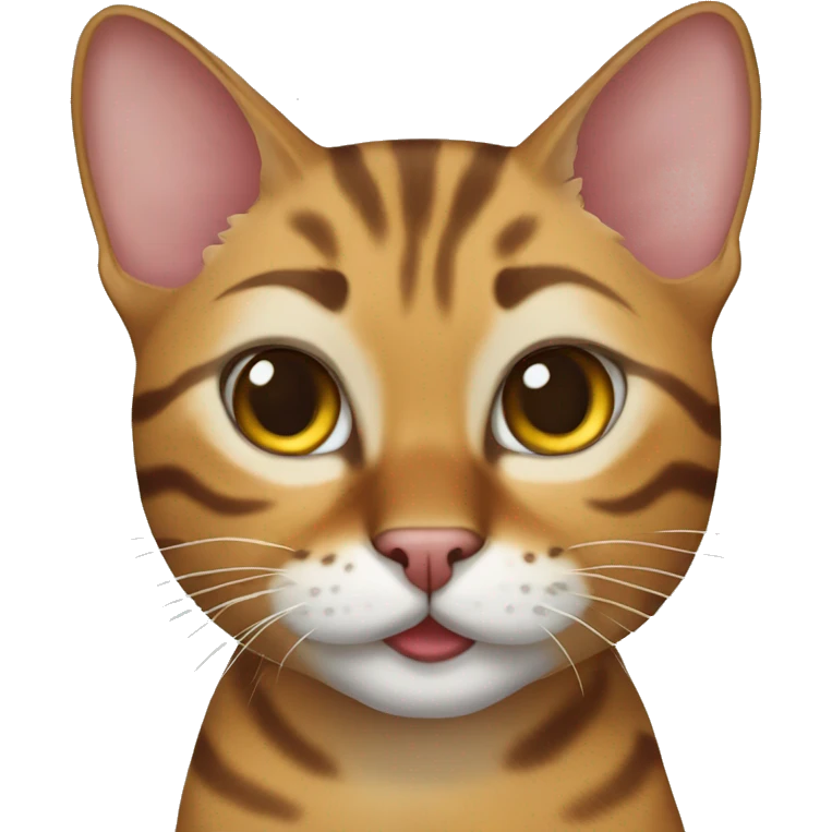 Bengal cat emoji