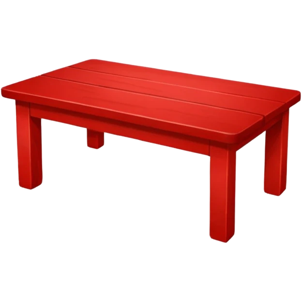 Red table emoji