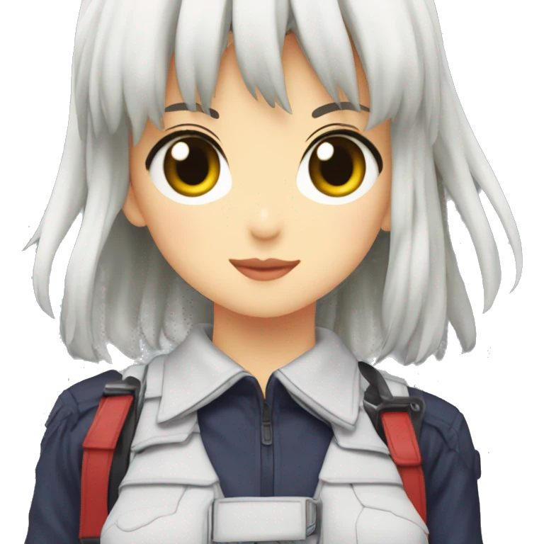 misato from neon genesis with birkin emoji